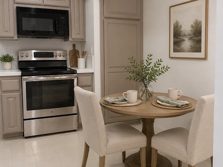 Kitchen - virtually staged