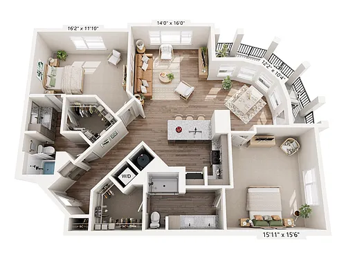 Floor plan P