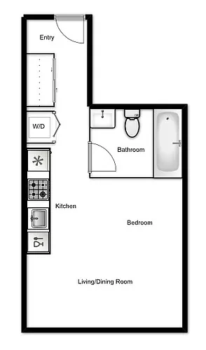 Floor plan Bachelor B