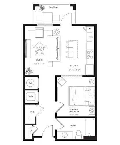 Floor plan A11R