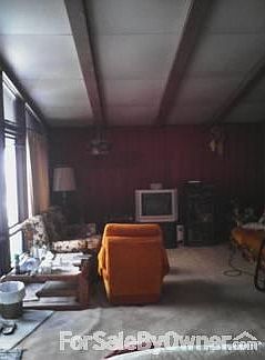 Spacious but cozy living room with high ceiling!
