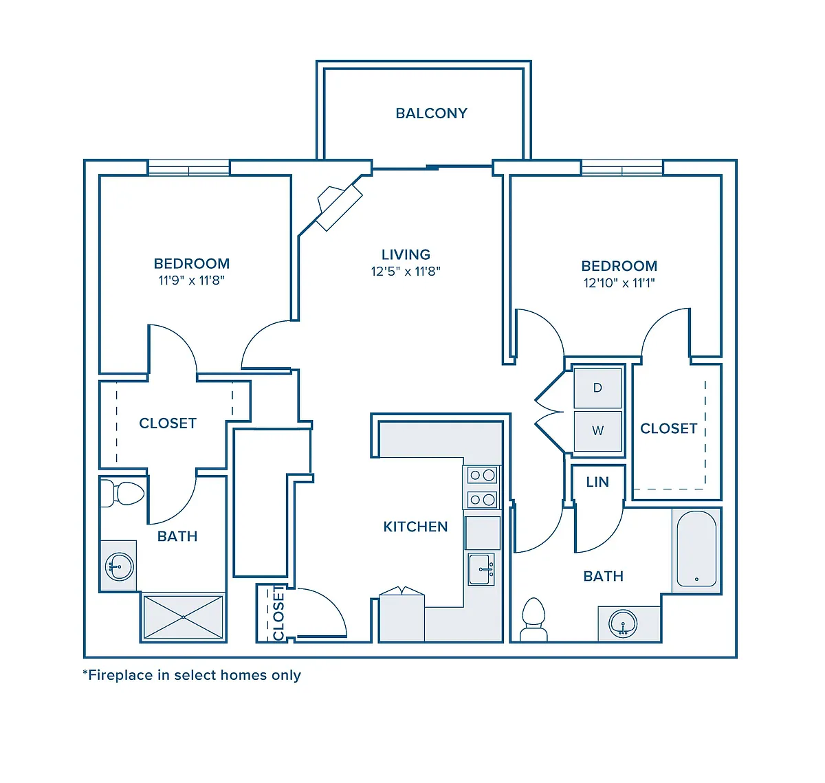 Floor plan B03L