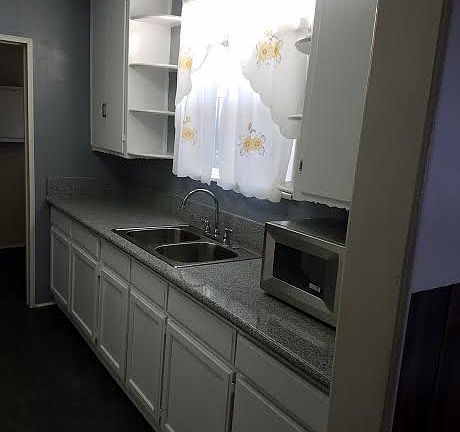 Granite in kitchen