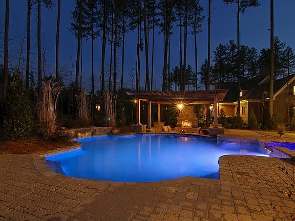 Pool Night View