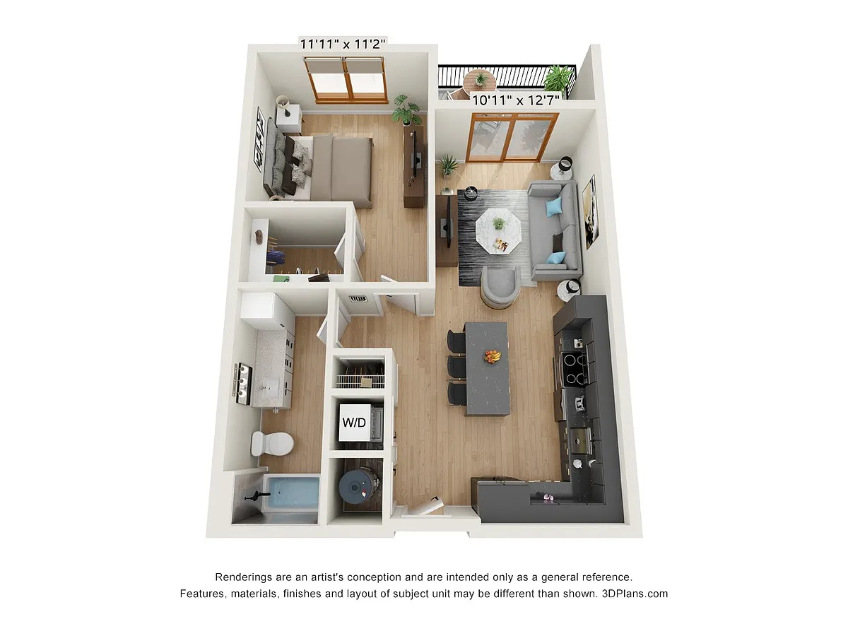 Floor plan Hepburn