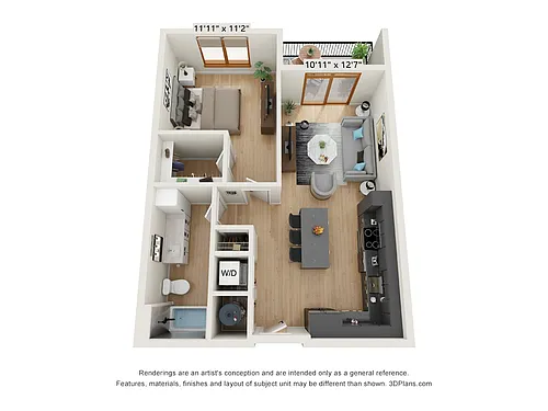 Floor plan Hepburn