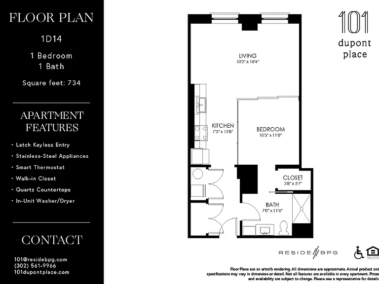101 dupont place — Photo 18