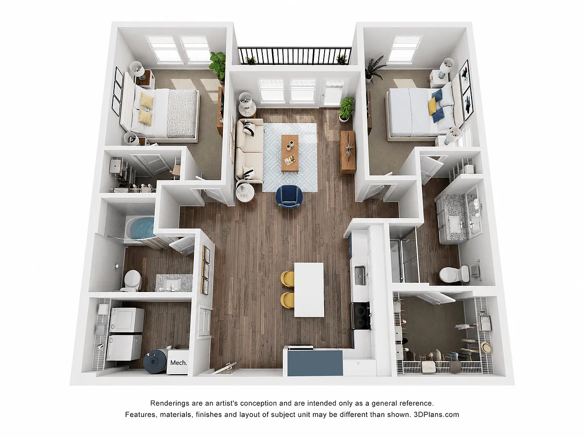 Floor plan B2