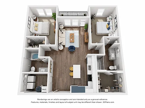 Floor plan B2