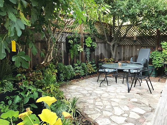 Backyard with patio