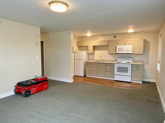 Kitchen and living room