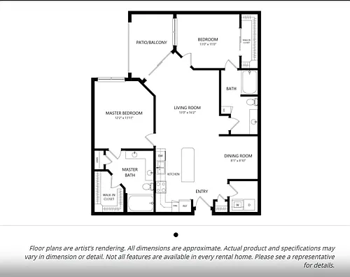 Floor plan B-C2P