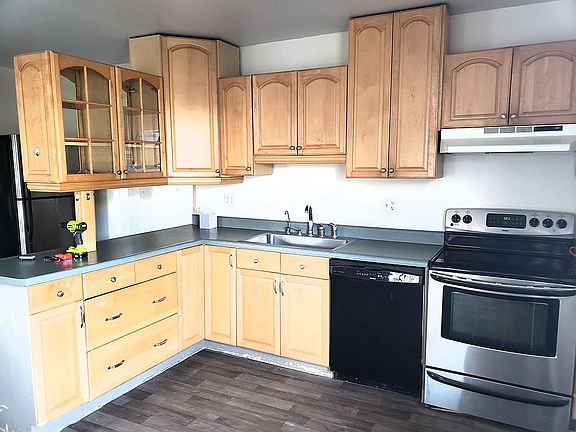 Bright open kitchen