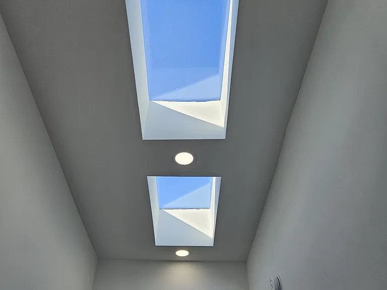 3d floor: skylights