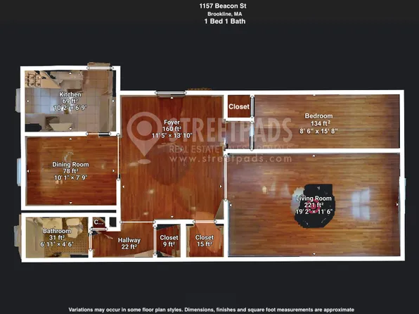 1157 Beacon St, Brookline, MA