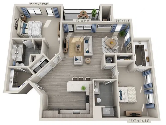 Floor plan C4