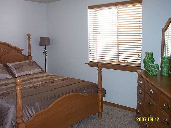 Bedroom in basement