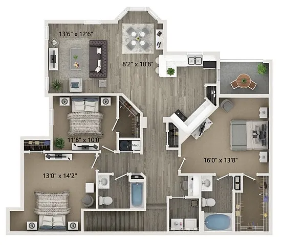 Floor plan C2