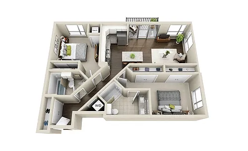 Floor plan B8