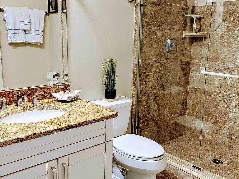 2nd Bathroom with Walk-in Shower