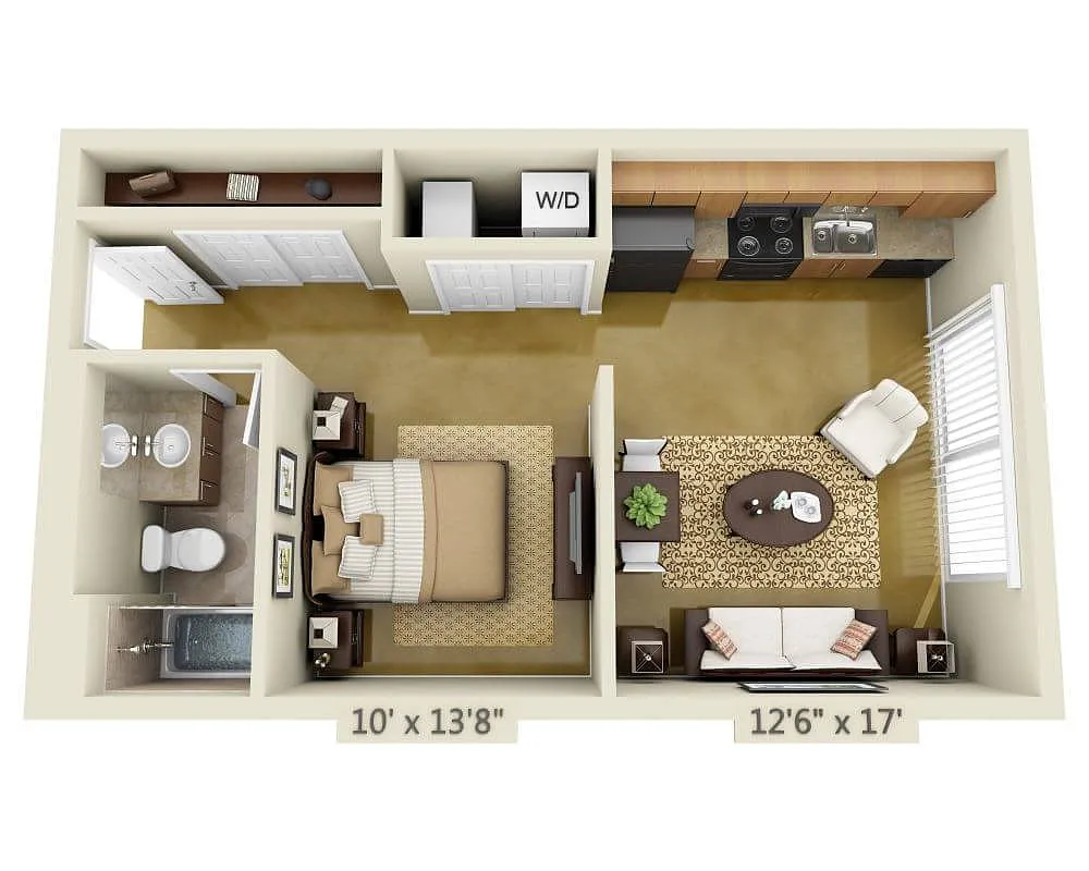 Floor plan Marti (E1)