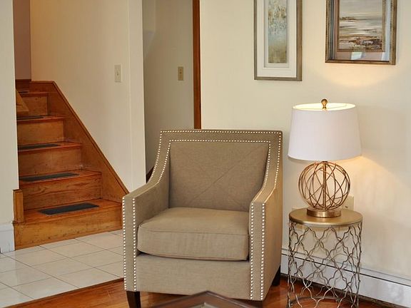 Living room , stairs to bedrooms