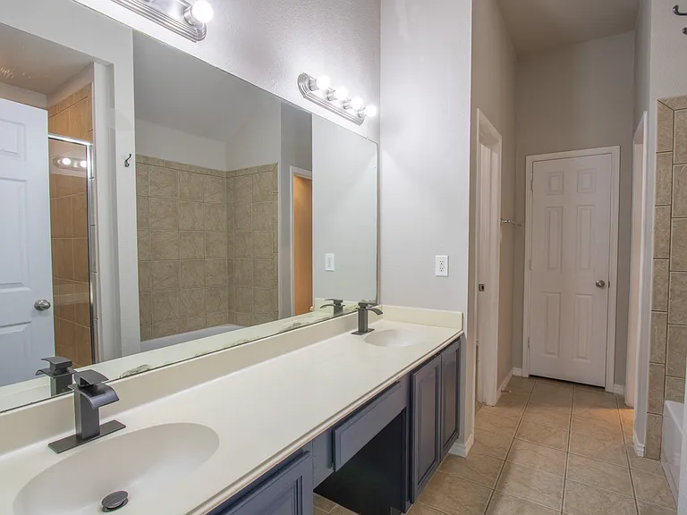 Master bathroom entrance view