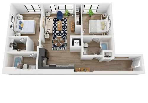 Floor plan B12