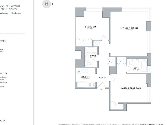 2nd image of 1 Columbus Pl APT S24f