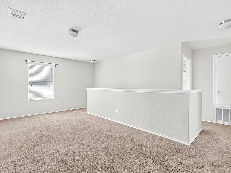 Upstairs game room