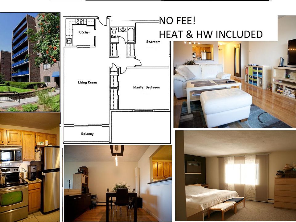 No Fee, H&HW included, 2 cars off street/garage available