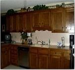 view of sink/cabinets