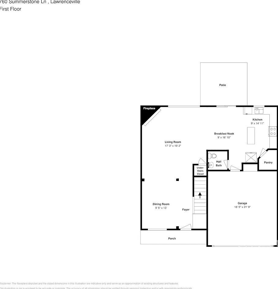 760 Summerstone Ln Lawrenceville, GA 30044 — Photo 2