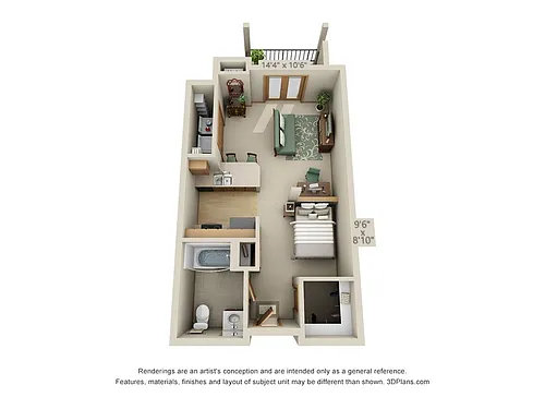Floor plan Smokey