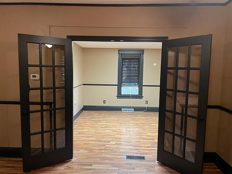 Bedroom Entrance French Doors