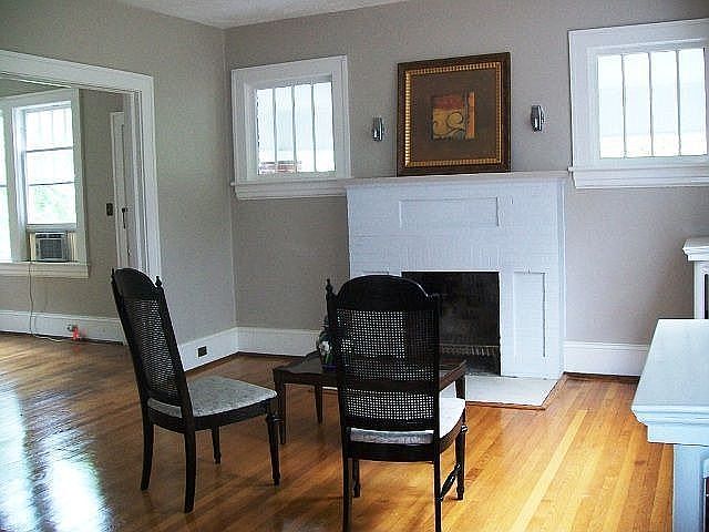 Fireplace in living room!