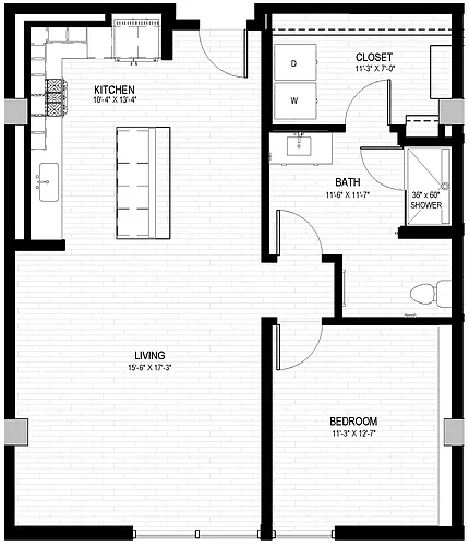 Floor plan A64