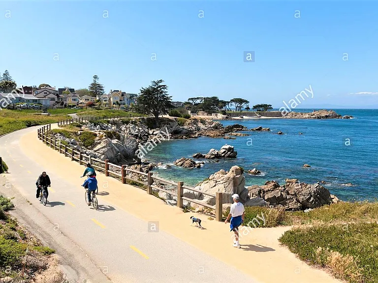 Hop onto the Walking/Bicycle Trail to the quaint town of Pacific Grove for excellent Restaurants & Antique Shops
