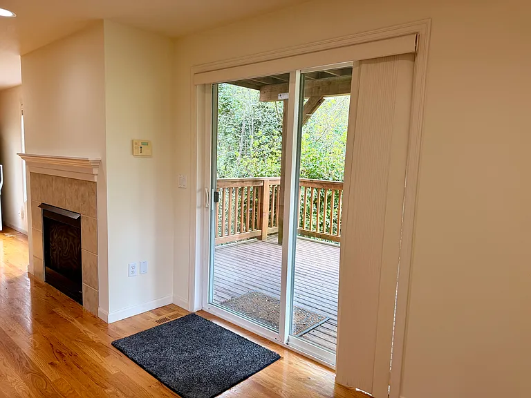 entrance to unit