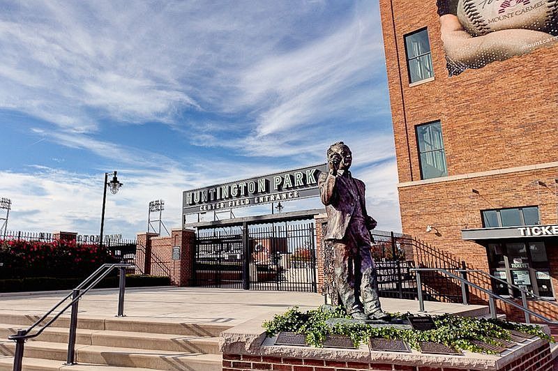 Huntington Park - home of Columbus Clippers Baseball, out your back door