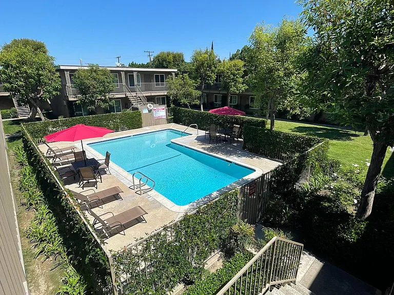 Sparkling pool