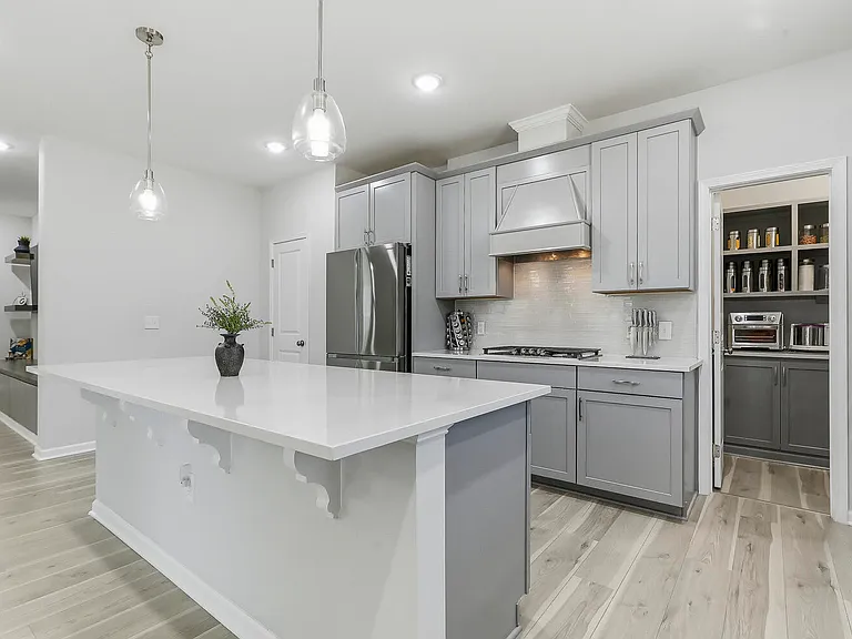 Kitchen Pantry, Butler Pantry view