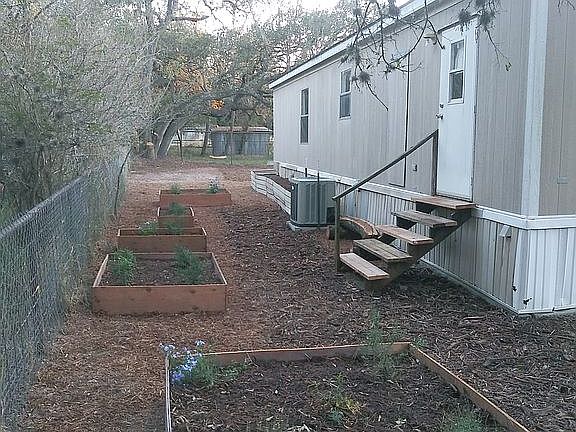 Backyard Garden Area