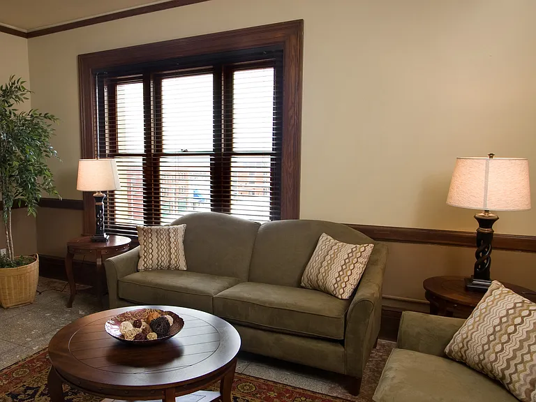 Cozy living areas