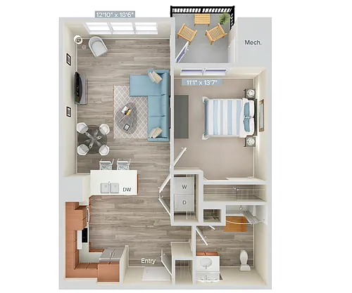 Floor plan A2-Bal-773