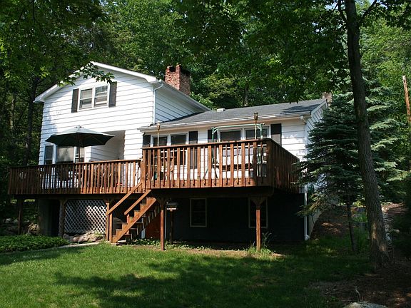 Relax on the deck  The privacy found here is unheard of in this price range.