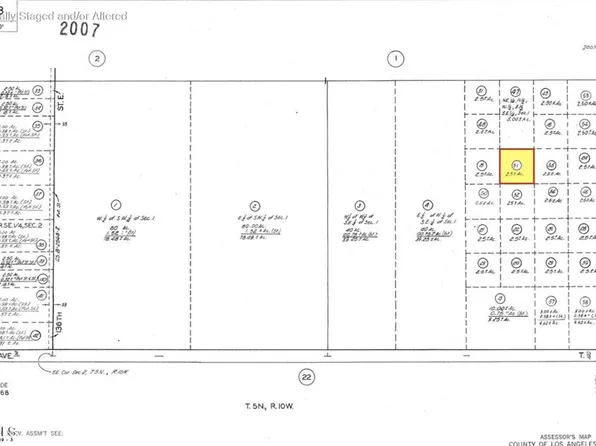 0 E Avenue S 12 Lot 1, Littlerock, CA 93543