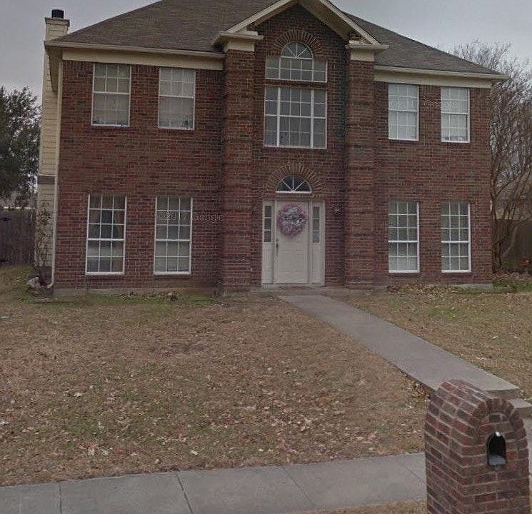 Front elevation of the house