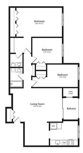 Floor plan C1