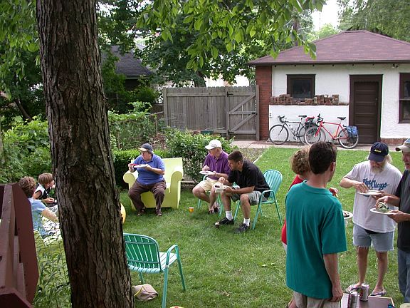 backyard - summer party